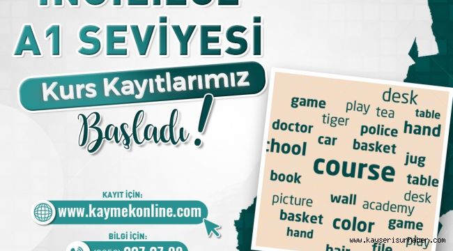 KAYMEK, İngilizce ve Arapça Kursu kayıtlarını başlattı