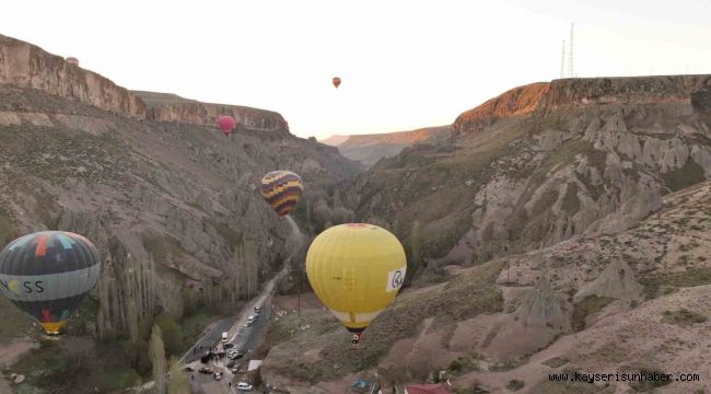 Soğanlı Vadisi'ne ziyaretçi akını