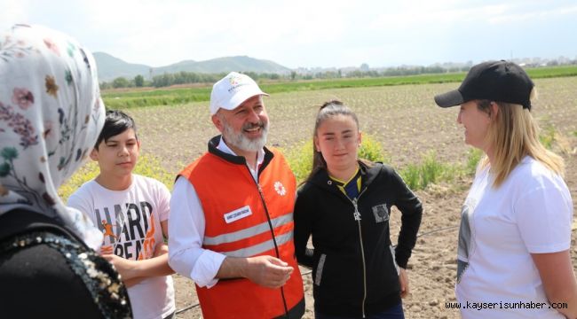 Başkan Çolakbayrakdar, "Kocasinan, şehrin merkezinde tarımsal üretimle Türkiye'ye model olduk"