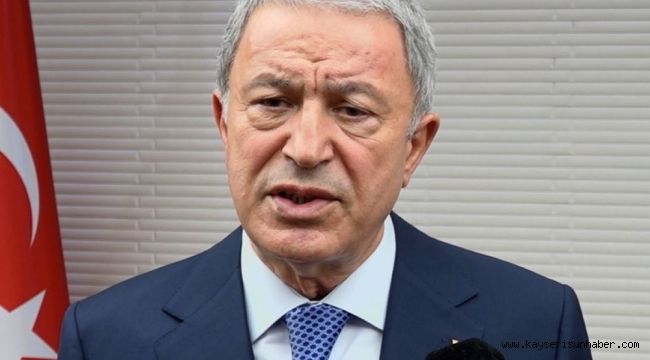 Hulusi Akar: "F-35'e ihtiyacımız olmayacak şekilde milli ve yerli kaynaklarımızı seferber etmek suretiyle çalışmalarımız yoğun şekilde devam ediyor"