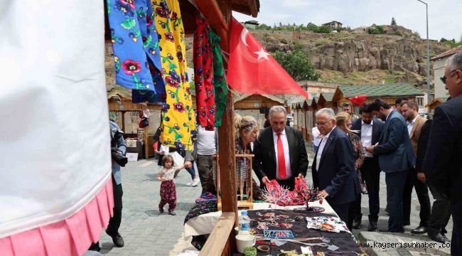 Kayseri protokolü Maharetli Eller'de