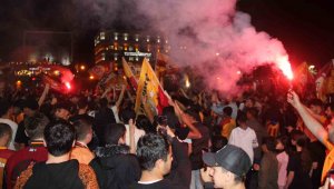 Kayseri'de Galatasaray coşkusu