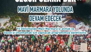 Mavi Marmara şehitleri Millet Bahçesi'nde anılacak