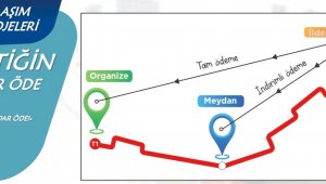 'Gittiğin kadar öde' uygulaması başlıyor