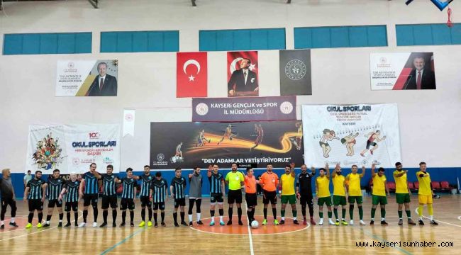 B2-B3 Futsal 1. Lig 2. Etap maçları Kayseri'de oynanıyor