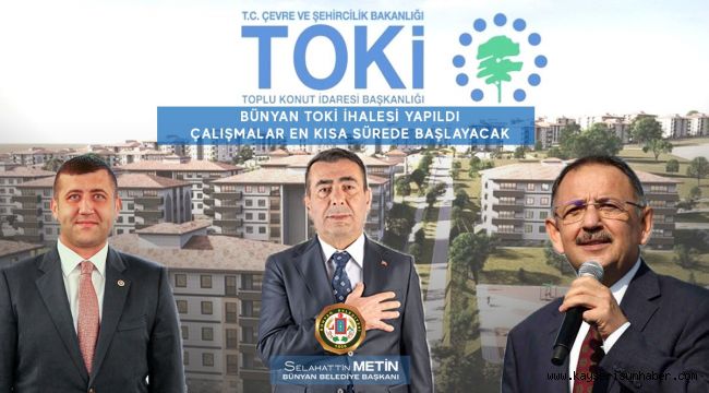 Başkan Selahattin Metin sözünü tuttu TOKİ ihalesi tamam