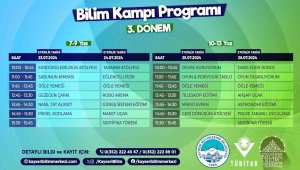 Büyükşehir'in yaz bilim kampı için kayıtlar başladı