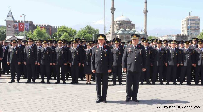 Jandarmanın 185. kuruluş yıldönümü Kayseri'de kutlandı