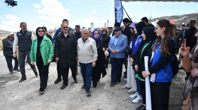 Kayseri Büyükşehir Belediyesi, ÇEVREFEST'te yerini alıyor