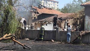 Kayseri'de tüp deposunda yangın