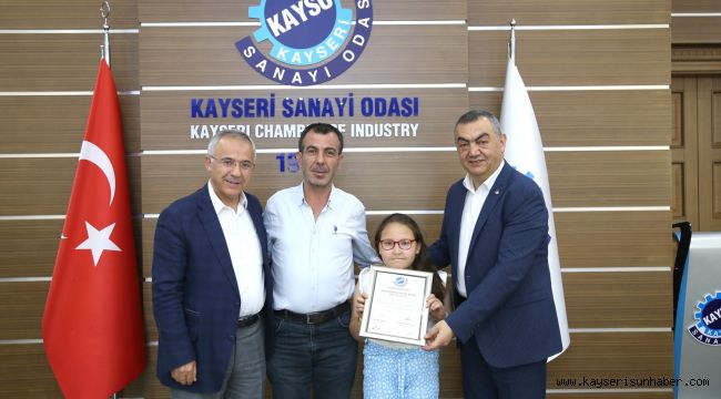 KAYSO yeni üyelerine üyelik beratlarını takdim etti