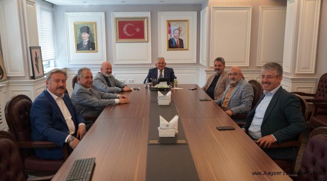 Melikgazi Belediyesi'nde İstişare Ve Değerlendirme Toplantısı