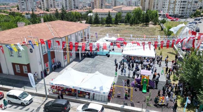 Melikgazi'de Saniye - Şahin Yıldırım Anaokulu açıldı