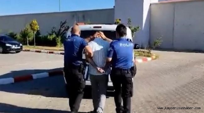 Polisin 'dur' ihtarına uymayan suç makinası yakalandı