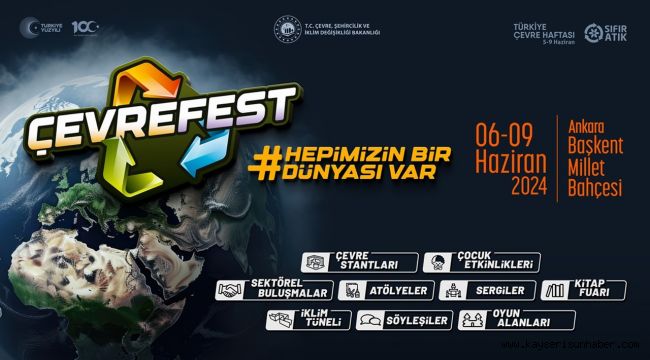 Talas Belediyesi ÇEVREFEST'te