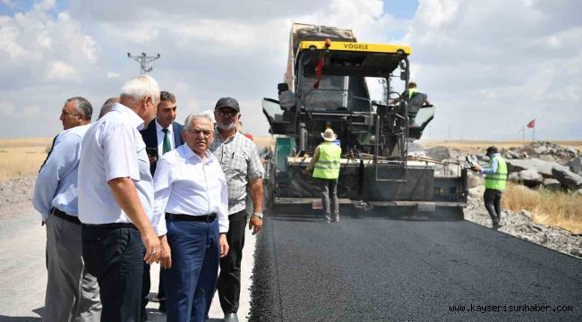 10 mahalleyi ilgilendiren 50 milyon TL'lik asfalt çalışması başladı