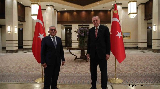 Başkan Büyükkılıç, Cumhurbaşkanı Erdoğan'ın toplantısı için Ankara'da