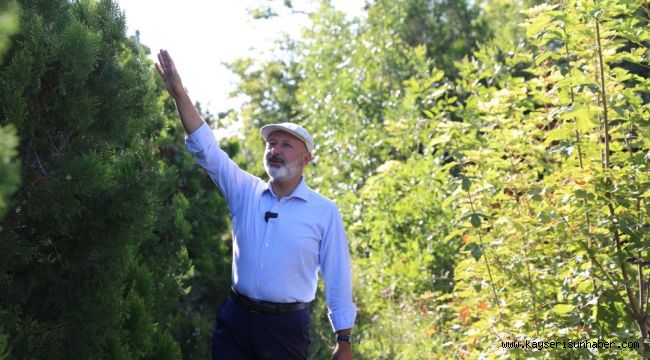 Başkan Çolakbayrakdar: "Daha yeşil bir Kayseri için çalışıyoruz"