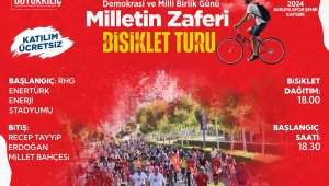 Büyükşehir'den 15 Temmuz'da bisiklet turu