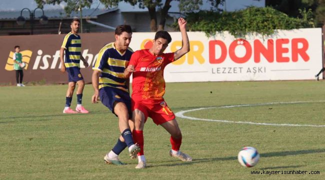 Hazırlık maçı: Kayserispor: 1 - Ankaragücü:3