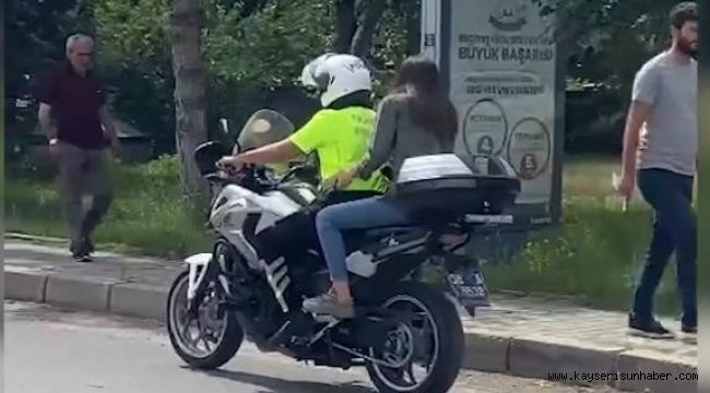 Kayseri polisi KPSS adaylarını sınava yetiştirdi