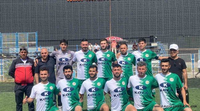 Yeşilhisar Belediyespor lider bitirdi