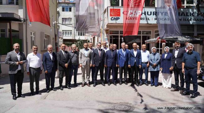 AK Parti Kayseri Teşkilatı'ndan MHP ve CHP'ye ziyaret