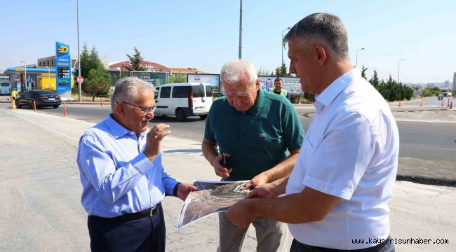 Başkan Büyükkılıç: "Geceleri çalışıyor, gündüzleri trafiğe açıyoruz"