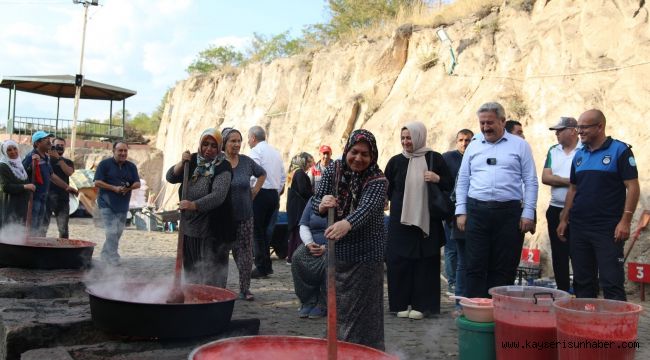 Başkan Palancıoğlu, Salça Günleri'nde Evliyalar Parkı'nı ziyaret etti