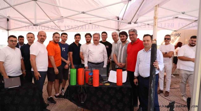 Başkan Palancıoğlu TEKNOFEST öncesi stantları ziyaret etti