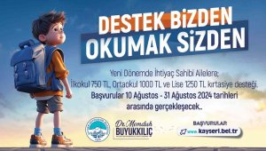 Büyükşehir'in kırtasiye desteği için başvurular başladı