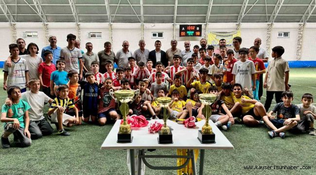 Hacılar'da Yaz Kur'an Kursları Futbol Turnuvası sona erdi