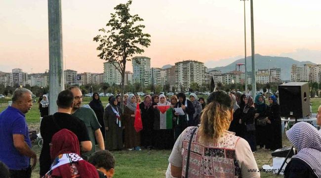 Kadınlardan İsrail'e tepki: "Ülkemizde Siyonist katil istemiyoruz"