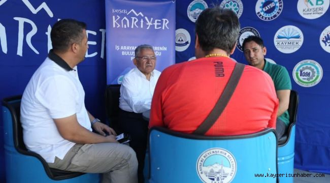 Kayseri Kariyer Merkezi'nde 1 ayda 200'den fazla kişi işe yerleşti