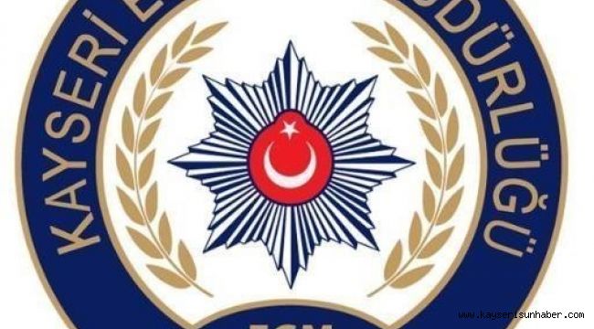 Kayseri'de 1 haftada 14 hırsızlık olayı aydınlatıldı; 600 bin TL değerinde hırsızlık malı bulundu