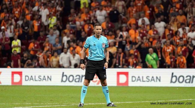 Kayserispor - Sivasspor maçını Turgut Doman yönetecek