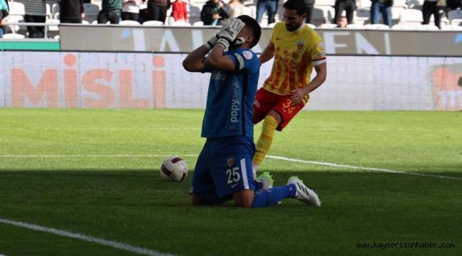 Kayserispor galibiyet için sahaya çıkacak