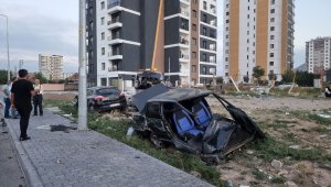 Tofaş'ın ikiye bölündüğü kaza kamerada