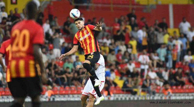 Trendyol Süper Lig: Kayserispor : 1 - Sivasspor: 2