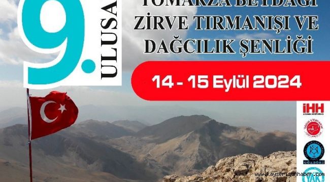 9. Ulusal Beydağı Zirve Tırmanışı 14-15 Eylül'de yapılacak