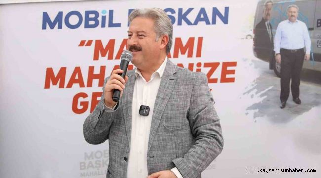 Büyükbürüngüz Mobil Başkan'la buluştu