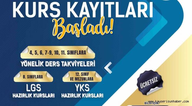 Büyükşehir Genç KAYMEK'te 2024-2025 eğitim öğretim yılı kurs kayıtları başladı