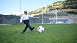 Erciyes Yüksek İrtifa Kamp Merkezi'nde U-16 Milli Takımlar futbol şöleni