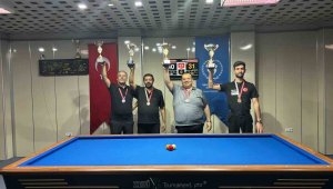 Kayseri Bilardo İl Birinciliği tamamlandı