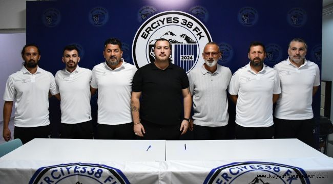 Kayseri Erciyes 38 FK'da teknik heyet belli oldu