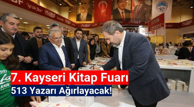 Kayseri Kitap Fuarı 2024 hangi yazarlar gelecek?