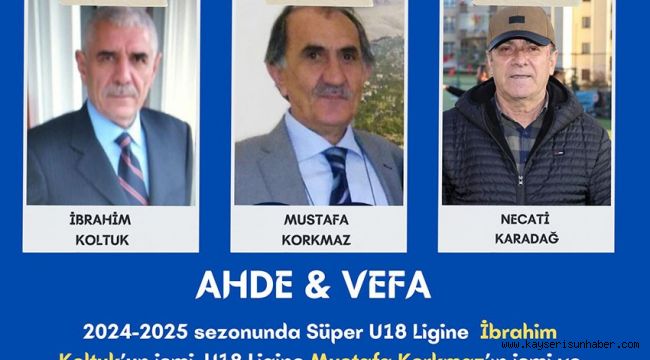 Kayseri'de amatör liglerde ahde vefa uygulaması sürüyor