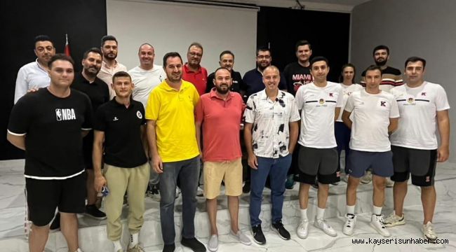 Kayseri'de basketbol sezonu 28 Eylül'de başlayacak