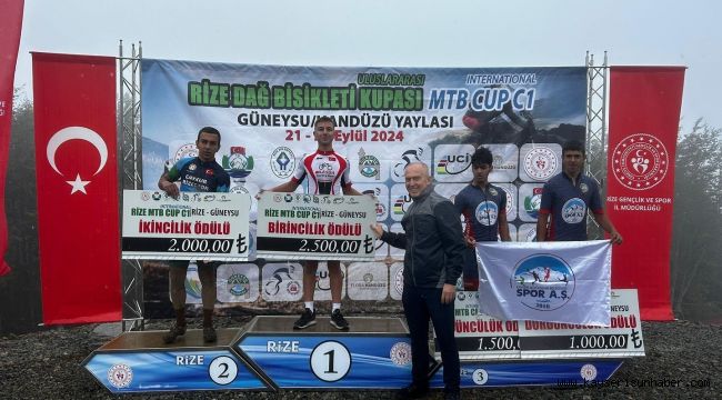 Kayserili sporcular Rize'den 3 madalya ile döndü