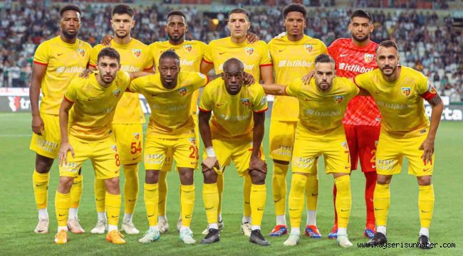 Kayserispor ilk puanını aldı